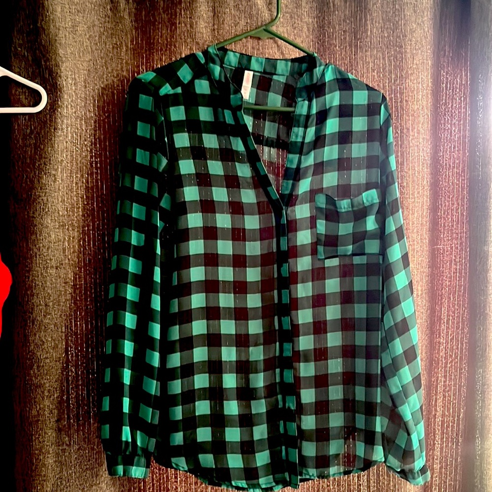 Sheer flannel